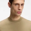 Mercerised-cotton T-shirt with Double B monogram
