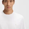 Mercerised-cotton T-shirt with Double B monogram