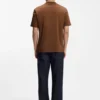 Mercerised-cotton T-shirt with Double B monogram