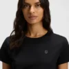 Mercerised-cotton T-shirt with Double B monogram