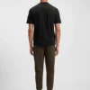 Mercerised-cotton T-shirt with Double B monogram