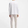 Mercerised-cotton T-shirt with Double B monogram