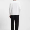 Mercerised-cotton T-shirt with Double B monogram