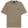 Mercerised-cotton T-shirt with Double B monogram