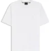 Mercerised-cotton T-shirt with Double B monogram