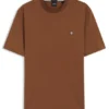 Mercerised-cotton T-shirt with Double B monogram