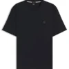 Mercerised-cotton T-shirt with Double B monogram