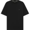 Mercerised-cotton T-shirt with Double B monogram