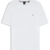 Mercerised-cotton T-shirt with Double B monogram