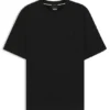Mercerised-cotton T-shirt with Double B monogram