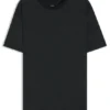 Mercerised-cotton T-shirt with two-tone monograms