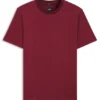 Mercerised-cotton T-shirt with two-tone monograms