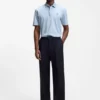 Mercerized-cotton polo shirt with Double B monogram Mercerized-cotton polo shirt with Double B monogram
