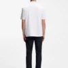 Mercerized-cotton polo shirt with Double B monogram Mercerized-cotton polo shirt with Double B monogram