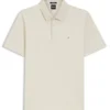 Mercerized-cotton polo shirt with Double B monogram Mercerized-cotton polo shirt with Double B monogram