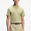 Mercerized-cotton T-shirt with Double B monogram