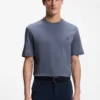 Mercerized-cotton T-shirt with Double B monogram