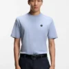 Mercerized-cotton T-shirt with Double B monogram