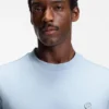Mercerized-cotton T-shirt with Double B monogram
