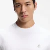 Mercerized-cotton T-shirt with Double B monogram
