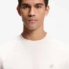 Mercerized-cotton T-shirt with Double B monogram