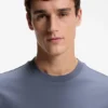 Mercerized-cotton T-shirt with Double B monogram