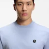 Mercerized-cotton T-shirt with Double B monogram