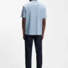 Mercerized-cotton T-shirt with Double B monogram