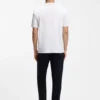 Mercerized-cotton T-shirt with Double B monogram