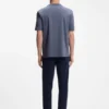 Mercerized-cotton T-shirt with Double B monogram