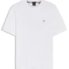 Mercerized-cotton T-shirt with Double B monogram