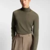Merino-wool rollneck sweater in a slim fit Merino-wool rollneck sweater in a slim fit