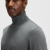Merino-wool rollneck sweater in a slim fit Merino-wool rollneck sweater in a slim fit