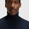 Merino-wool rollneck sweater in a slim fit Merino-wool rollneck sweater in a slim fit