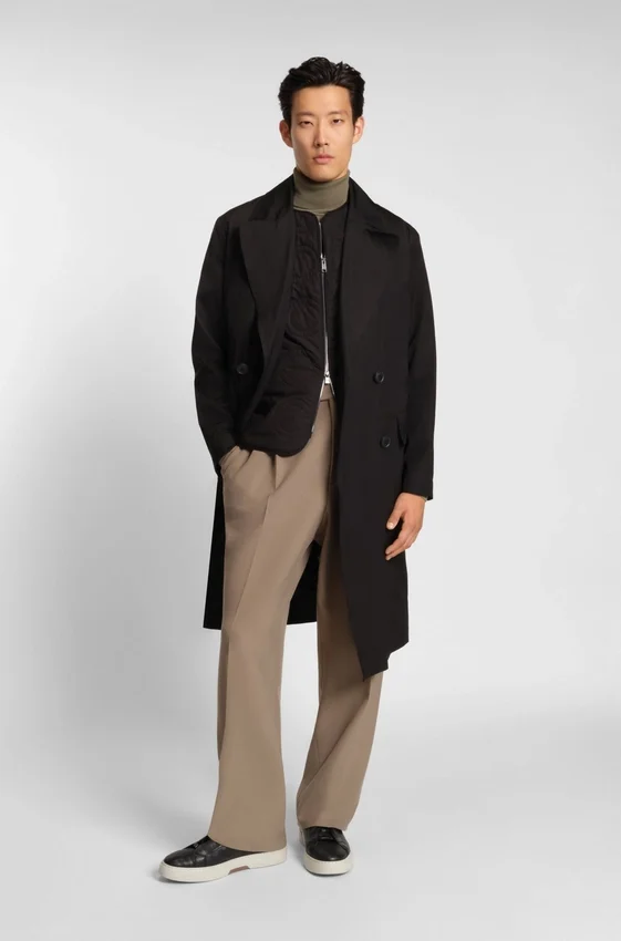 Merino-wool rollneck sweater in a slim fit Merino-wool rollneck sweater in a slim fit