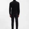 Merino-wool rollneck sweater in a slim fit