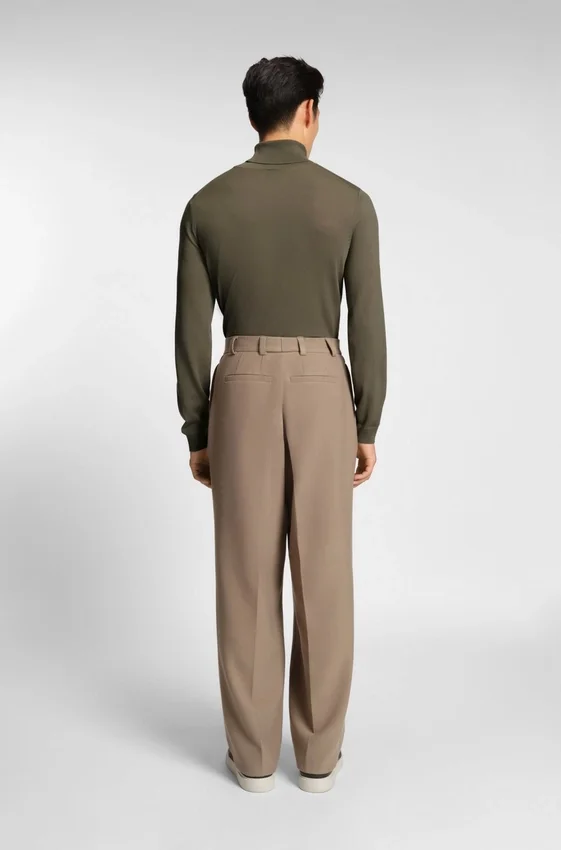 Merino-wool rollneck sweater in a slim fit Merino-wool rollneck sweater in a slim fit