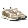 Mesh-detail trainers in mixed materials