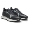 Mesh-detail trainers in mixed materials