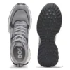 Mesh-detail trainers in mixed materials