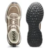 Mesh-detail trainers in mixed materials