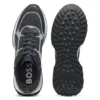 Mesh-detail trainers in mixed materials