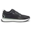 Mesh-detail trainers in mixed materials