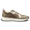 Mesh-detail trainers in mixed materials