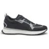 Mesh-detail trainers in mixed materials