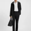 Mesh-lined jacket with water-repellent finish