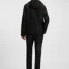 Mesh-lined jacket with water-repellent finish