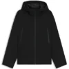 Mesh-lined jacket with water-repellent finish