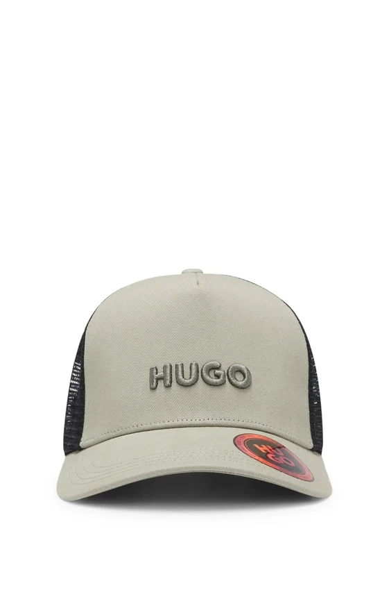 Mesh-panel cap in cotton twill Mesh-panel cap in cotton twill