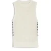 Mesh-structure top in cotton